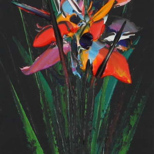 David Hart 'Wild Orchid (Black)'