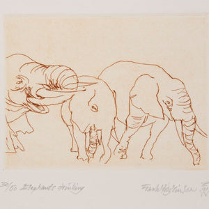 Frank Hodgkinson 'Elephants Drinking'