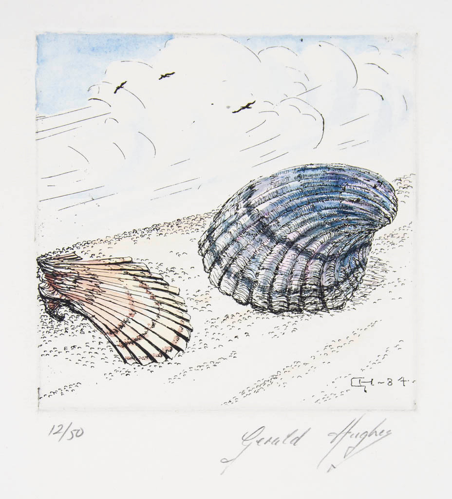 Hughes Shell Gerald Hughes 'Untitled (Two Shells)' – Art and Collectors