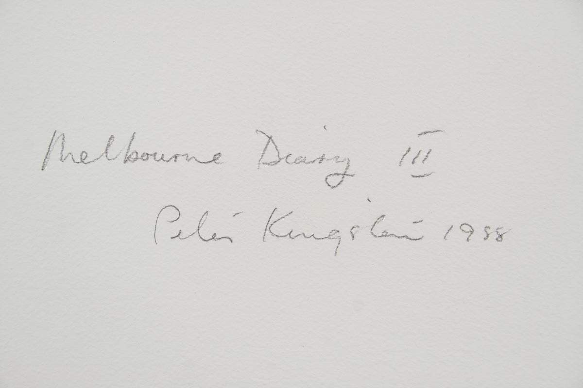 Peter Kingston 'Melbourne Diary III'