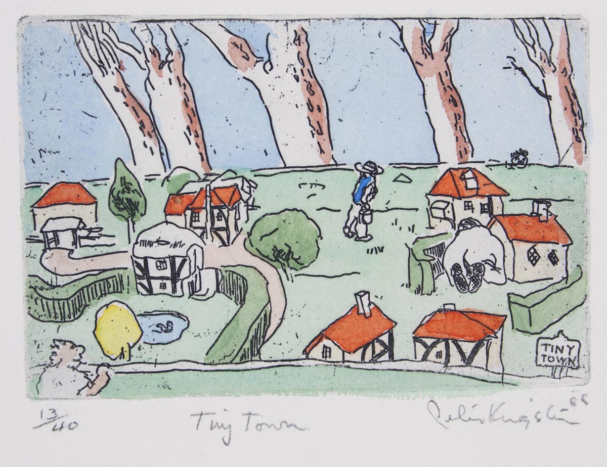 Peter Kingston 'Tiny Town'