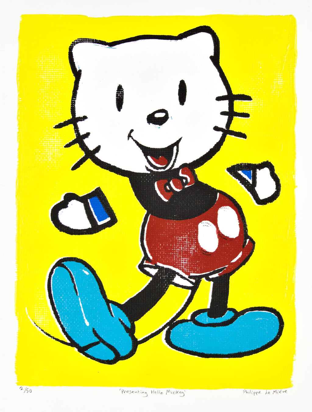 Philippe Le Miere 'Presenting Hello Mickey' – Art and Collectors