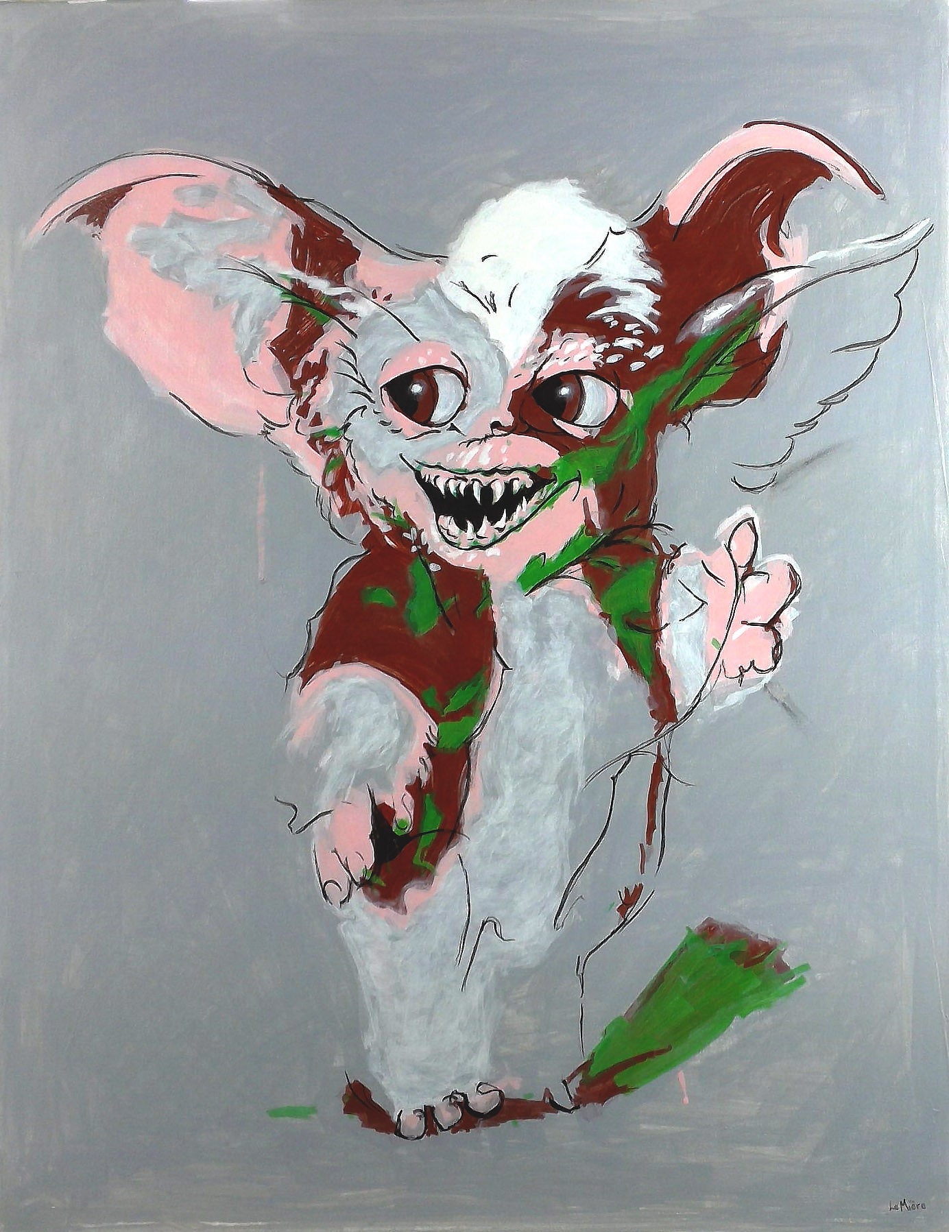 Philippe Le Miere 'horror gremlins gizmo 80s movies'