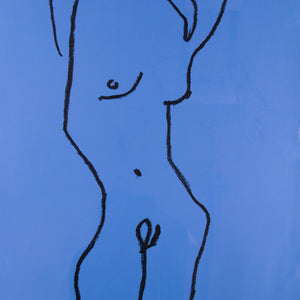 Steve Leadbeater 'Untitled' [Blue Nude]