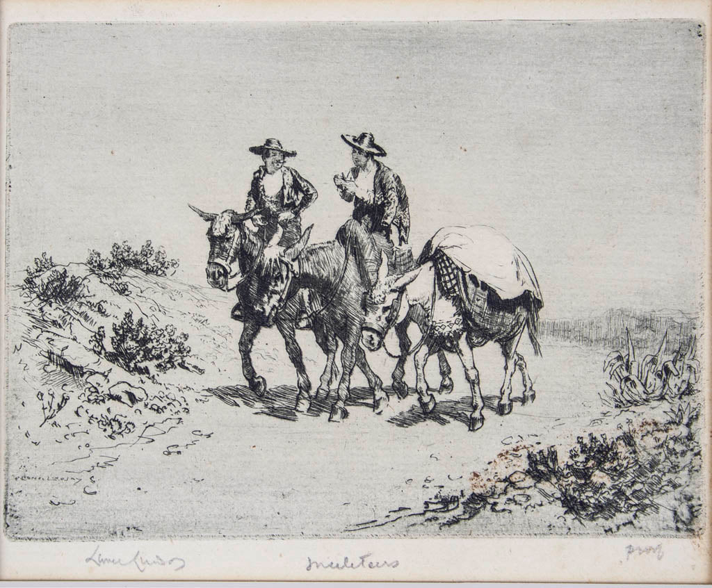 Lionel Lindsay 'Muleteers'
