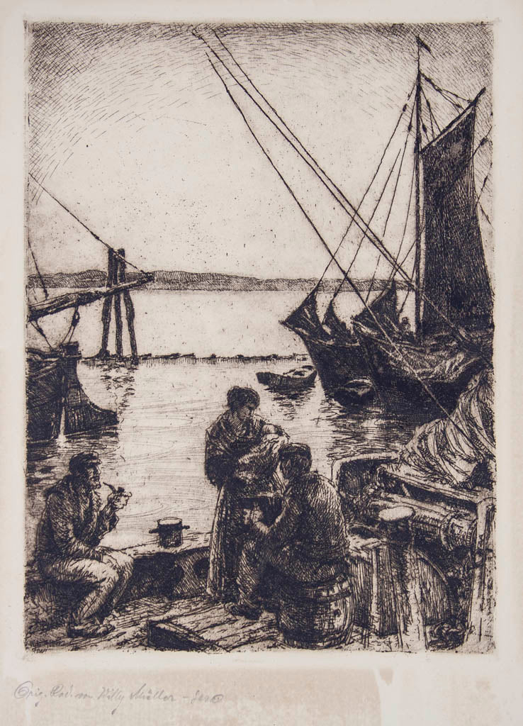 Willy Müller-Gera 'Untitled [Fisherman's Family]'