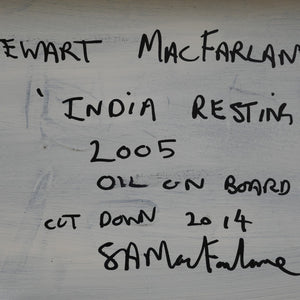 Stewart MacFarlane 'India Resting'