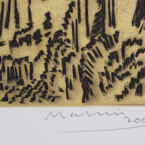 Jeffrey Makin 'Cape Schanck' - Etching on paper