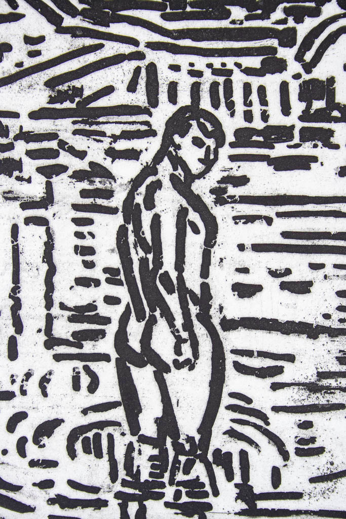 Jeffrey Makin 'Untitled (Nude looking back)'