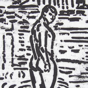 Jeffrey Makin 'Untitled (Nude looking back)'