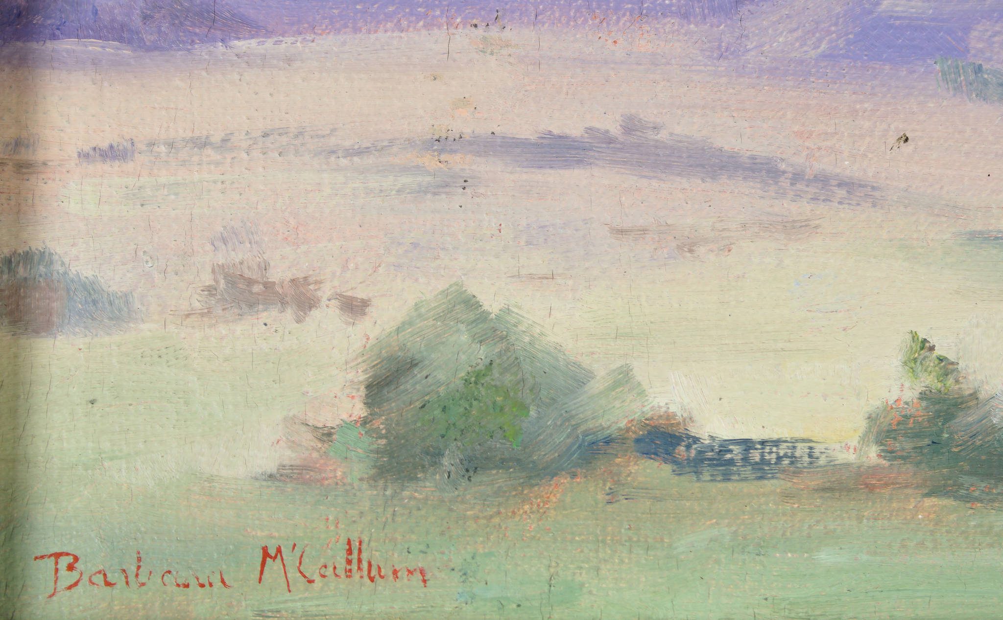 Barbara McCallum 'Untitled (Purple Hill)'