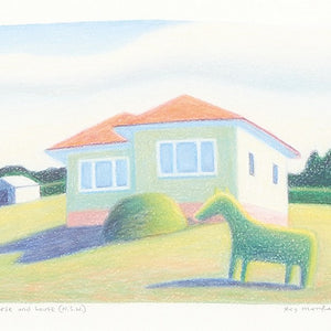 Reg Mombassa 'Hedge-horse and House (N.S.W)'