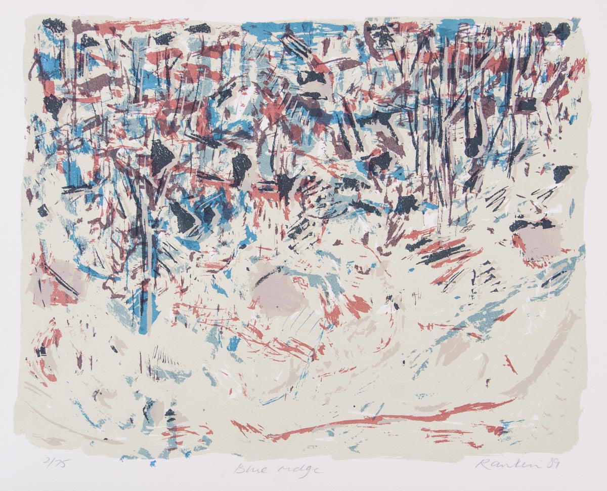 David Rankin 'Blue Ridge' - original screenprint on paper