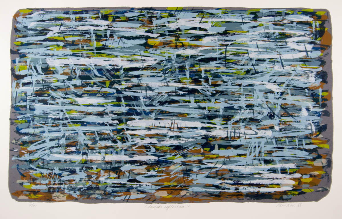 アート・デザイン・音楽 David Rankin Works in Progress David Rankin 'Clouds Reflected I' – Art and Collectors