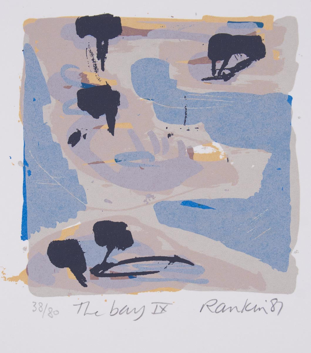 David Rankin 'The Bay IX' - screenprint on paper