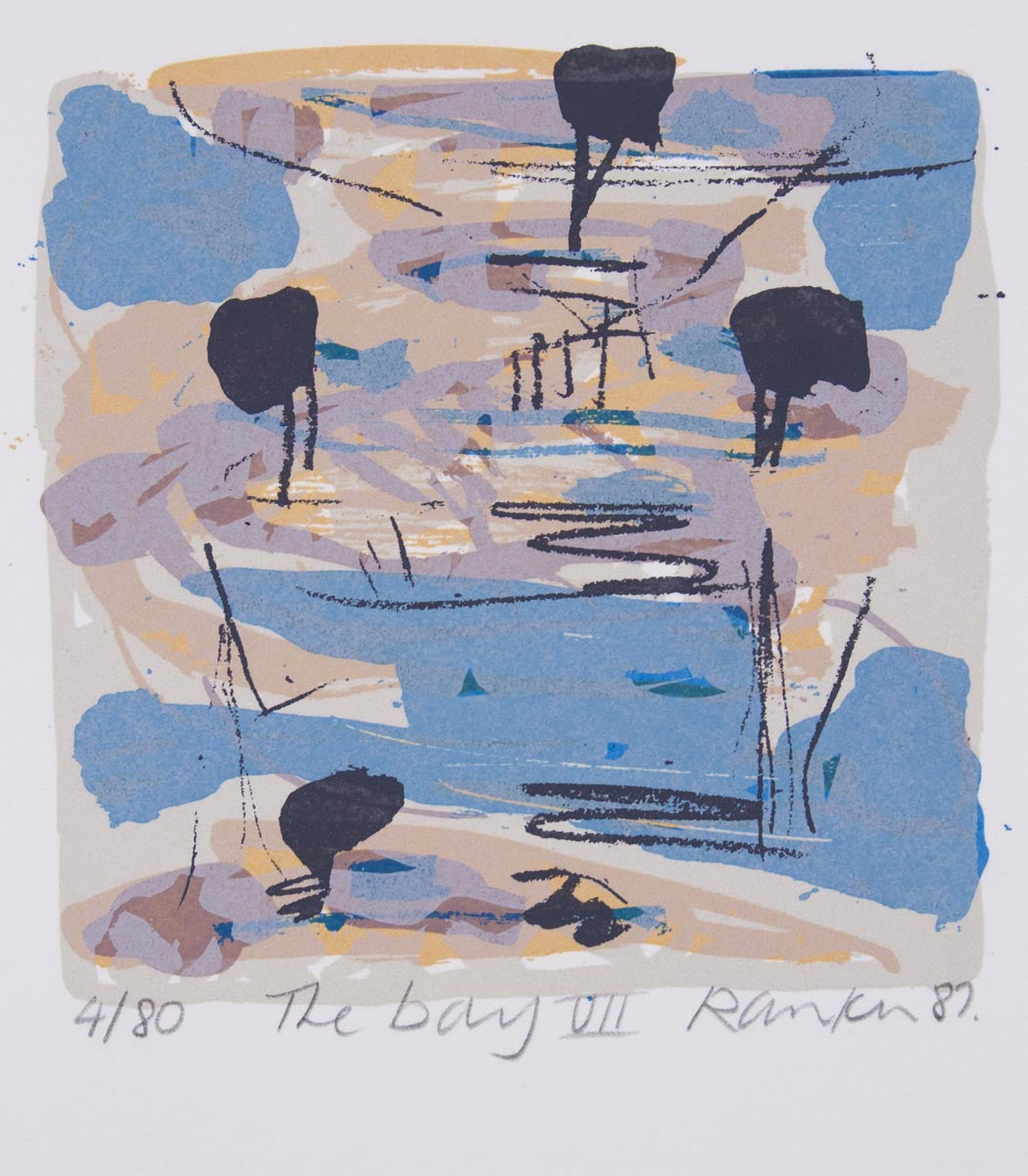 David Rankin 'The Bay VII' - screenprint on paper