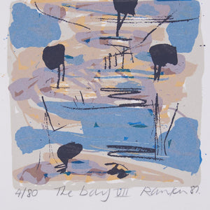 David Rankin 'The Bay VII' - screenprint on paper