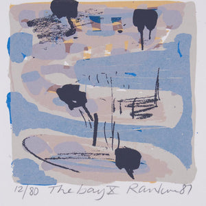 David Rankin 'The Bay X' - screenprint on paper