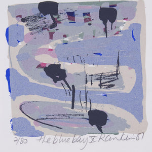 David Rankin 'The Blue Bay X' - screenprint on paper