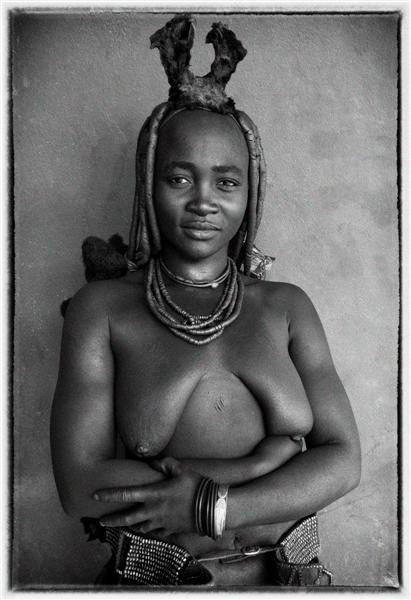 Christopher Rimmer 'Himba Woman - Kunene Namibia' - C type photograph
