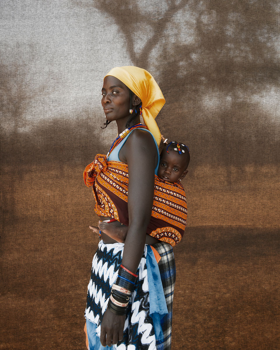 Christopher Rimmer 'Ovazimba Woman & Baby, Namibia' – Art and Collectors
