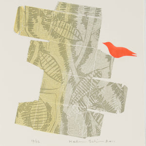 Helen Seligman 'Untitled (Red Bird)'