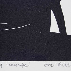 Eric Thake 'Figure in a Rocky Landscape'