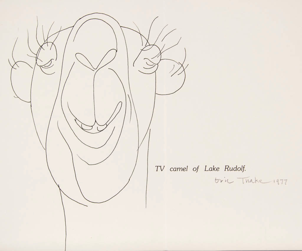 Eric Thake 'TV camel of Lake Rudolf' - Collected by Julie