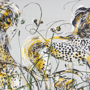 Ian Van Wieringen 'Untitled (Cheetahs in the Grass)'