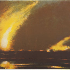 Wayne Viney 'Fire and Water' - lithograph on paper