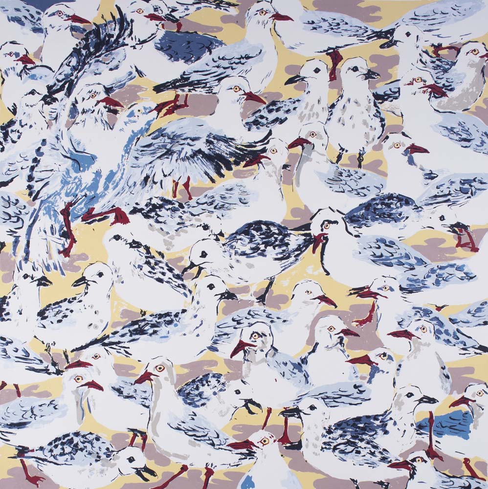 Allan WolfTasker 'Gulls' Art and Collectors